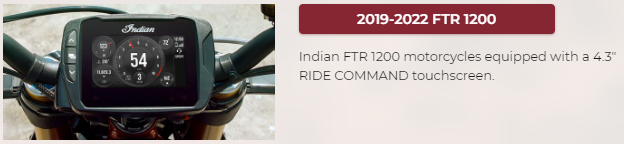 2019 to 2022 FTR 1200 Indian Motorcycle Software Update Link