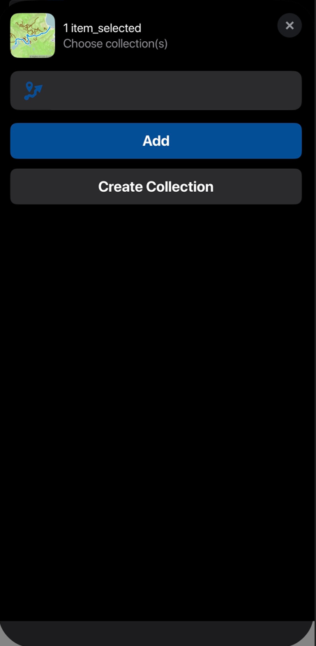 Create collection or add