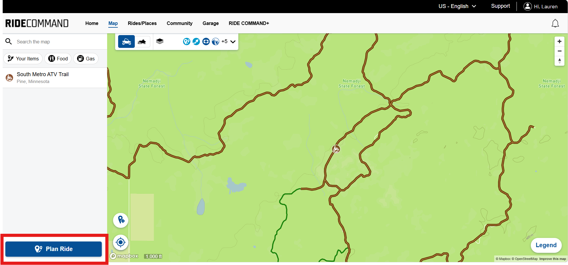 Plan Ride RC Website
