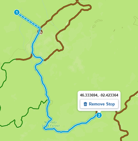 Remove stop