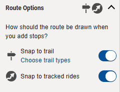 Route Options