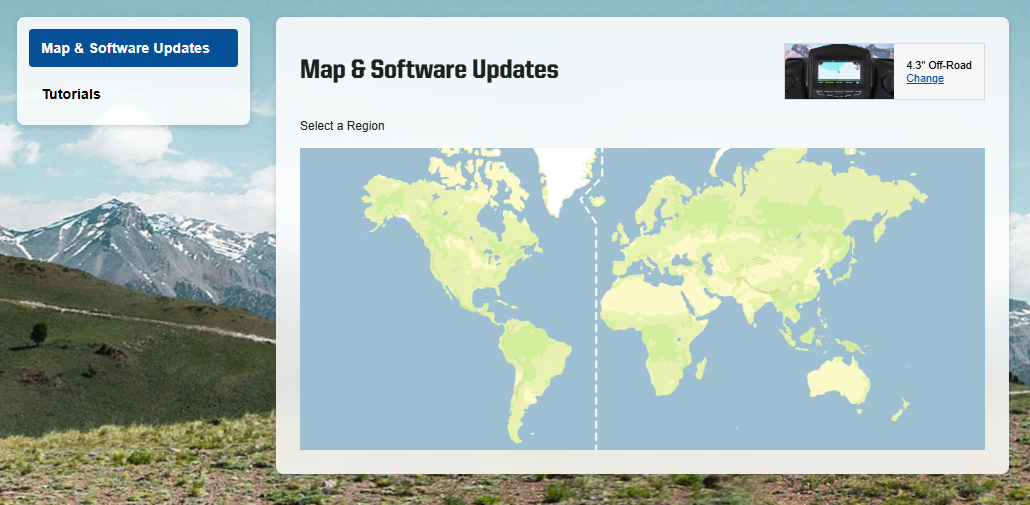 Select a region
