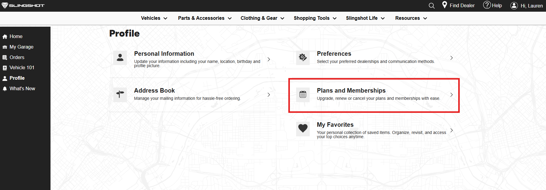 SLG Plans and Memberships