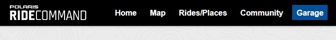 Ride command web tabs