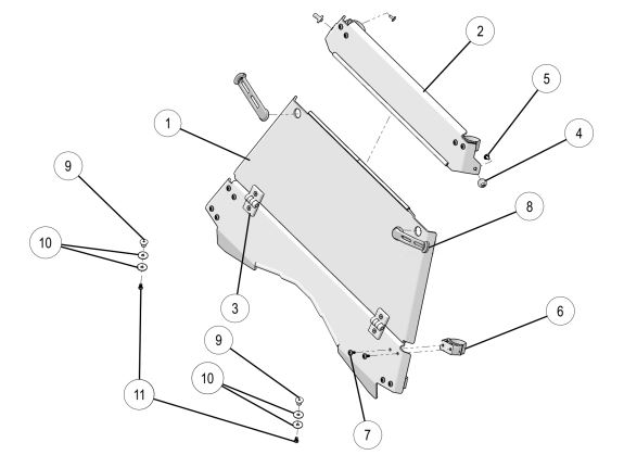 Flip Down windshield drawing