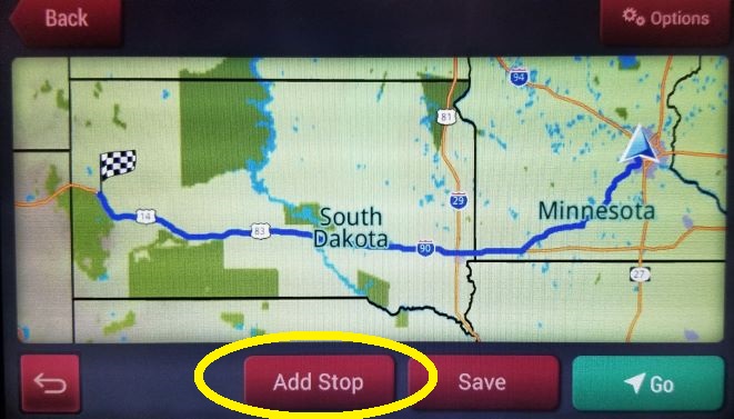 Add stop