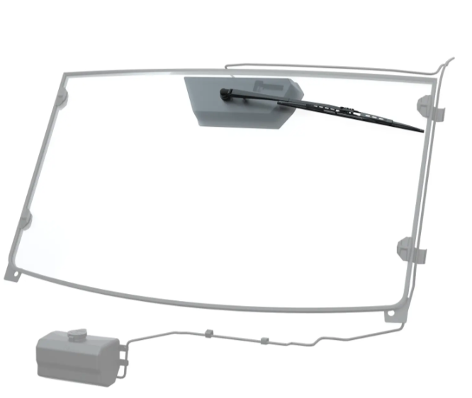 wiper and washer mounting bracket