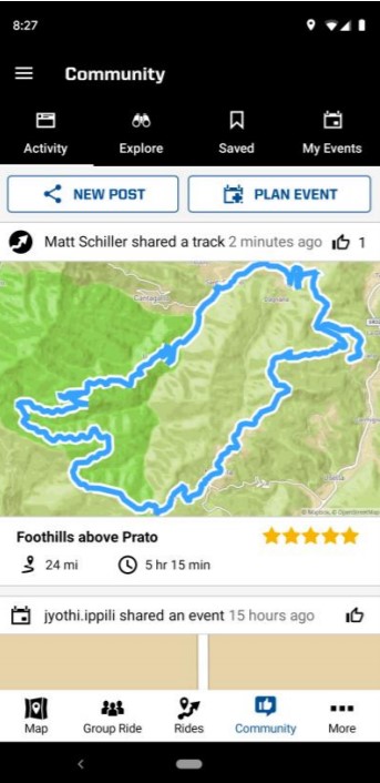 Accessing community