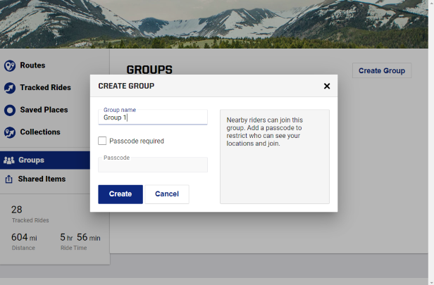 Create group