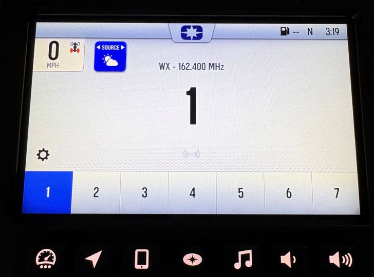 Display Weather Radio