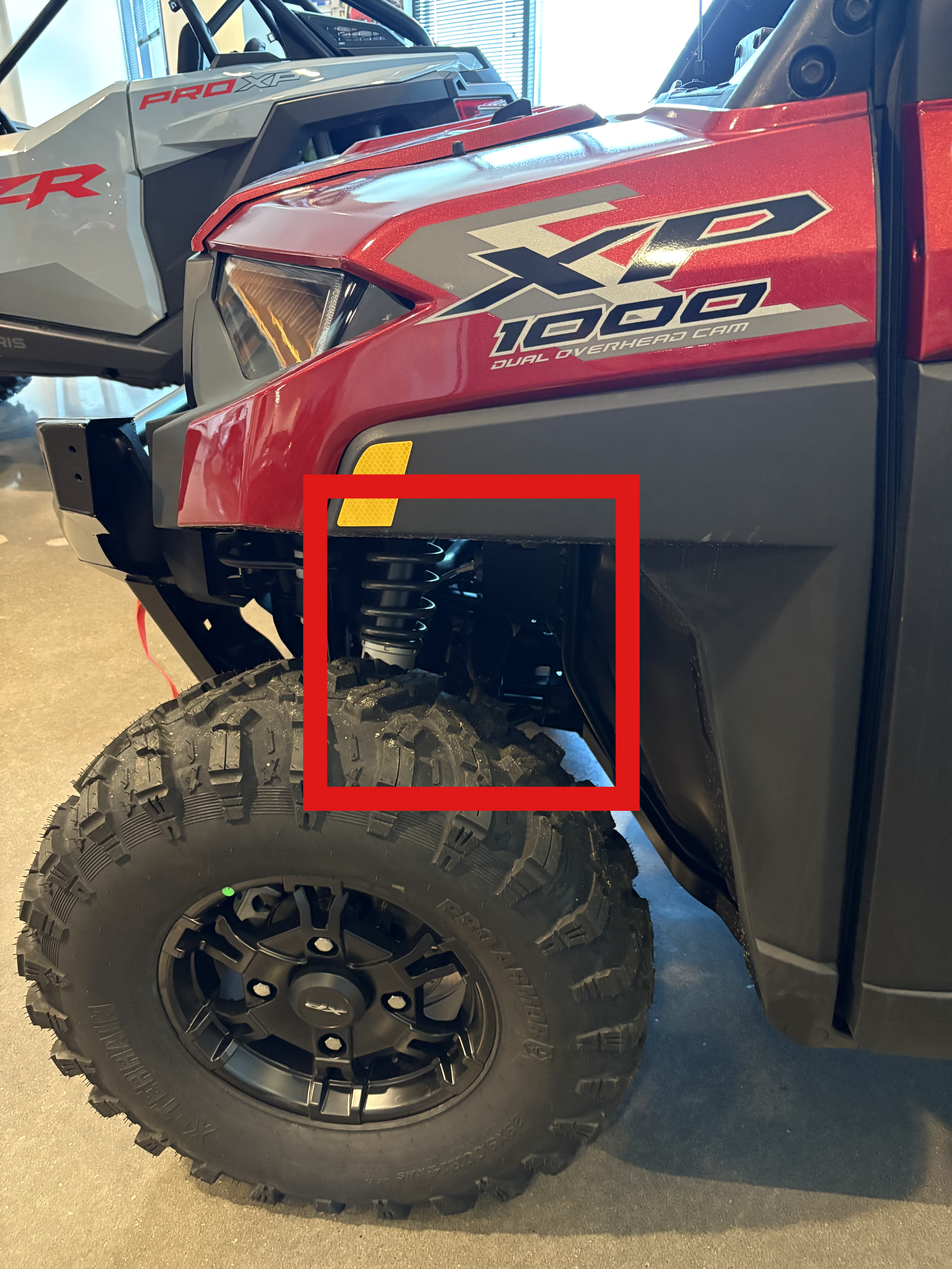 Emissions Label location on RANGER XP 1000