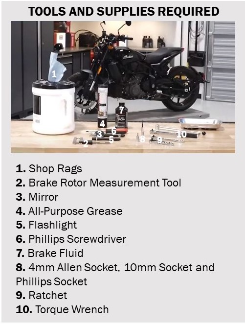 Required tools