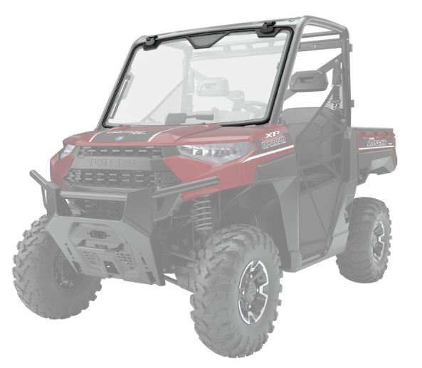 Not fit 2016 570 Full-Size Ranger Windshield kemimoto Scratch Resistant Hard Coated PC Full UTV Windshield Compatible with Polaris Ranger 570/ XP 900/1000/ Crew XP 1000/ Diesel 2014-2022 