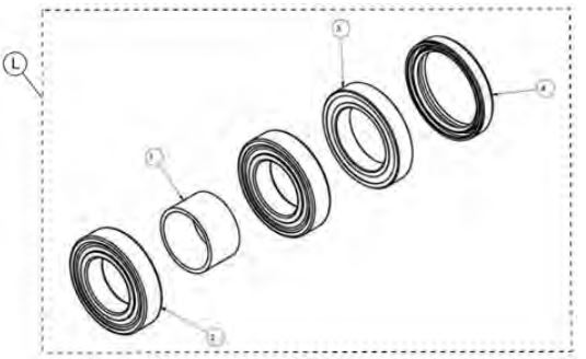 Bearing kit drawing