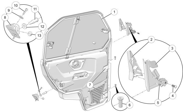 Premium door drawing