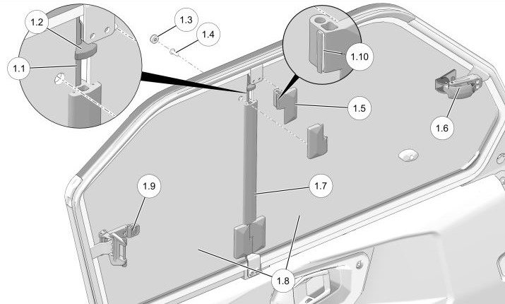 Premium door drawing