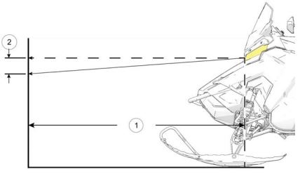 Snowmobile headlight diagram