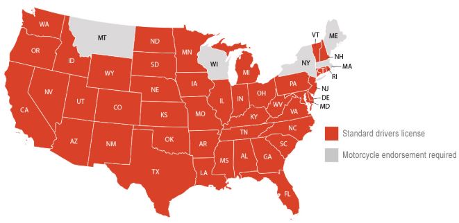 License Requirements By State | Polaris Slingshot