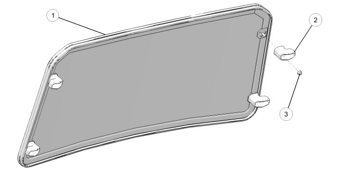 Lock & Ride full windshield glass drawing