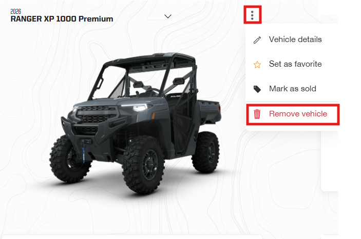 Remove Vehicle