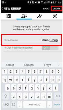 Name your group ride