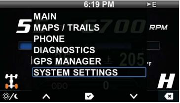 System settings