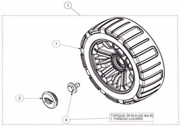 241 MM Idler Wheel Kit for Polaris Prospector Pro UTV Tracks Part # 2205447