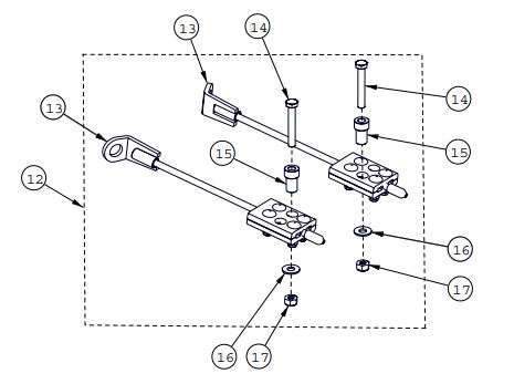 Steering limiter assembly drawing
