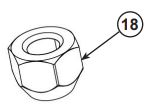 Wheel nut lug drawing