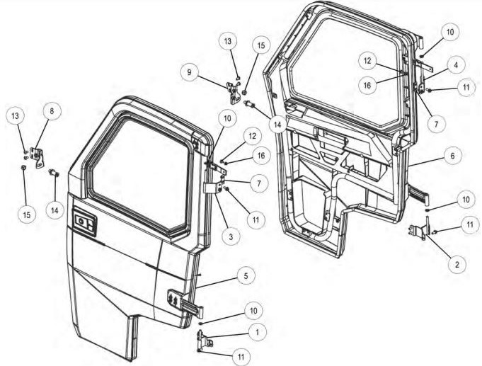 Parts for RANGER Doors | Polaris RANGER