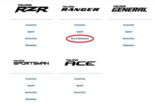 Parts and Maintenance