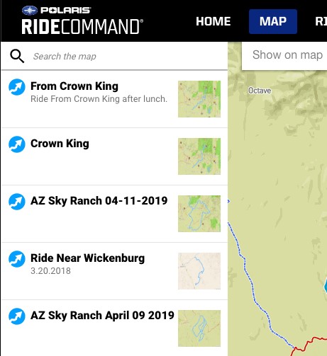 Tracked rides